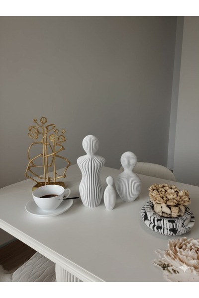Shan 3'LÜ DEKORATİF AKSESUAR