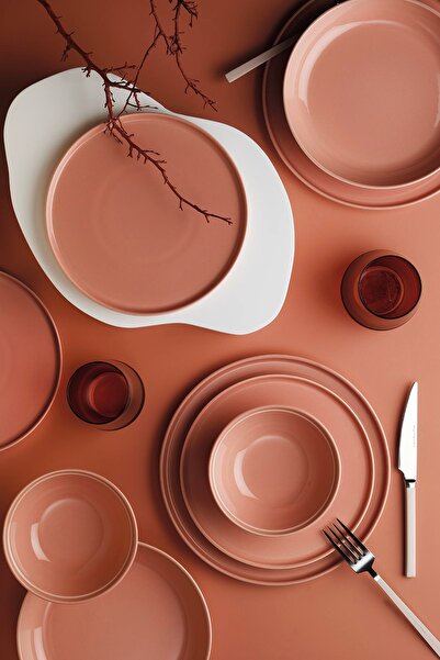 Kütahya Porselen Fit-c 24 Parça 6 Kişilik Yemek Seti