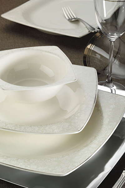 Kütahya Porselen Bone Mare 68 Parça 12 Kişilik Yemek Takımı 9567