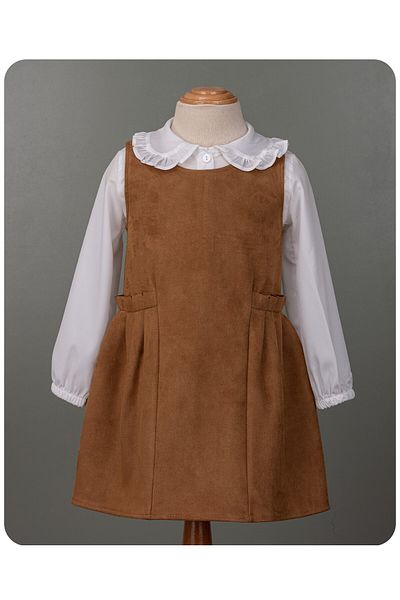 VİYOLİNA Pleated Suede Gilet