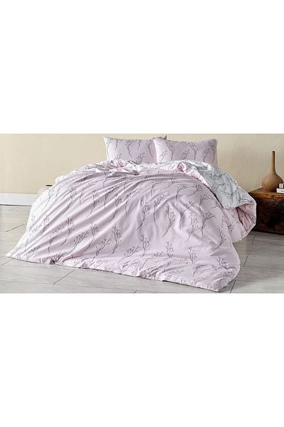 Bellona Festival Nergis Double Bedding Set, Powder