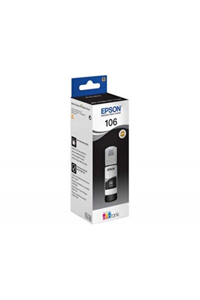Universal إبسون 106 فوتو بلاك فوتو زجاجة حبر سوداء T00R140 L7160-7180