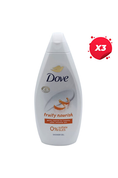 Dove X3 - DOVE SHOWER GEL 450ML FRUITY NOURISH