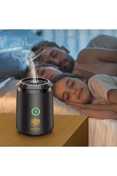 AWH Bukhoor Burner – Electric Oud Diffuser, USB Rechargeable, Long Battery, Ideal for Home & Travel