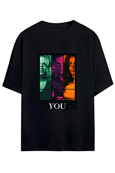 SVART WEAR TV SERIJA YOU JOE GOLDBERG UNISEKS PAMUKS T-SHIRT
