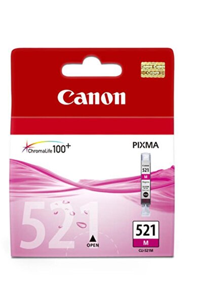 Canon خرطوشة حبر أحمر ماجنتا CLI-521M MP260-540-550-560-620-630 MX860-870