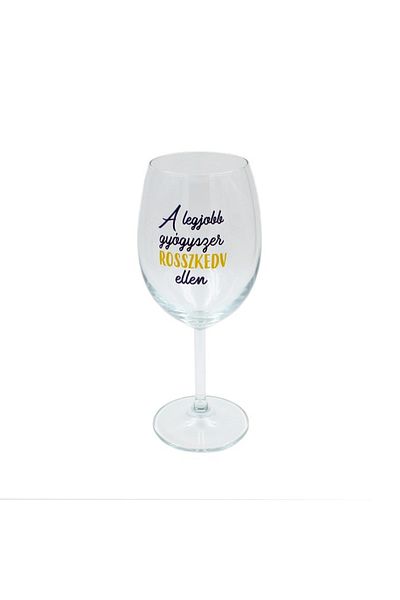 BM GİFT DESİGN A glass of wine is the best medicine for a bad mood.