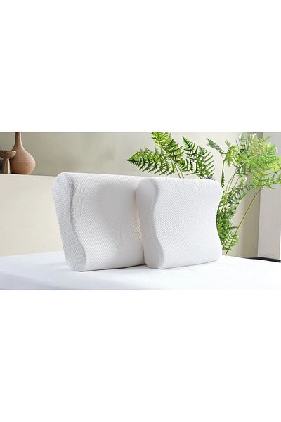 Bellona Visco Comfort Pillow 51 x 42 + 13 cm – White