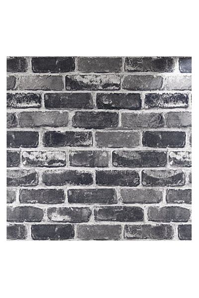 Kyrilali Tapet Kyrilali, PVC, gri, 44 x 300 cm
