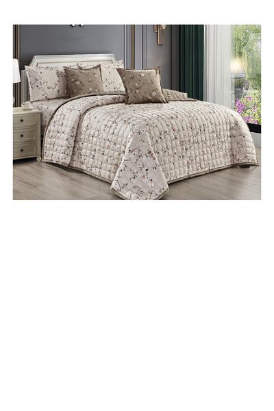Moon Lightweight, excellent and practical double-sized printed printed bedspread, king size 230 x 250 cm
