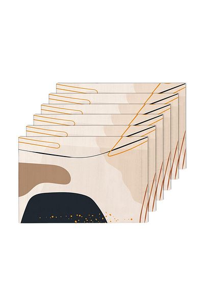 Evdek Abstract 6 Piese American Service Ds5 35x50 Cm