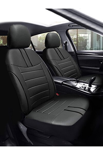 TROBUS Honda Crv 5 2017 Ve Sonrası Sport Deri Koltuk Kılıfı Takımı Siyah