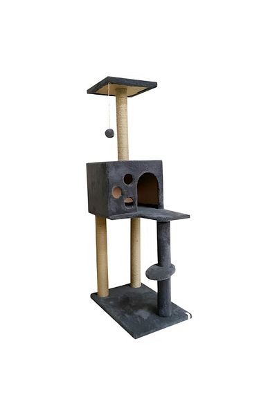 Reyo Cat Scratching and Playing House - Anthracite