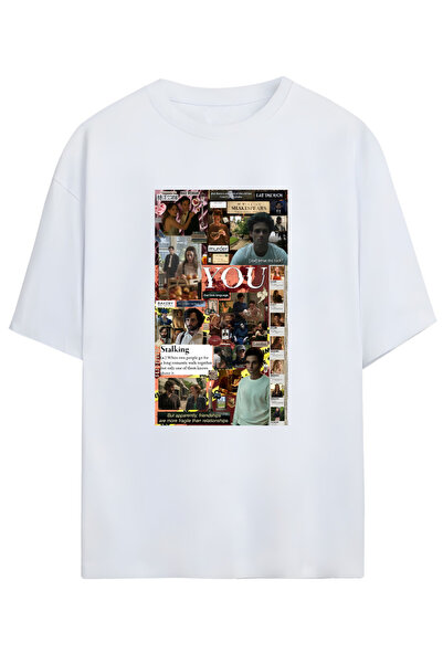 SVART WEAR TV SERIJA YOU JOE GOLDBERG UNISEKS PAMUKS T-SHIRT