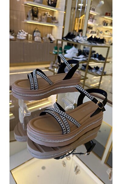 KRISTE BELL Imported Ankle Strap Women's Stone Sandals