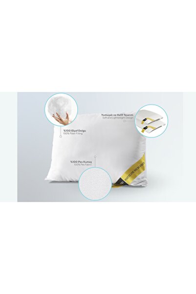 Bellona Perna Microfibra Whiteline 50 x 70 cm – Alba