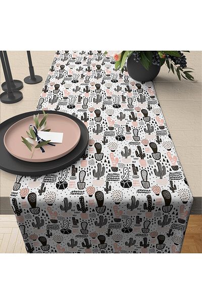 Evdek Cactus Moale Cu Motiv 50x140 Cm Runner