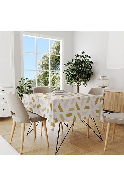 Evdek مفرش طاولة هندسي DS25 140x180 سم