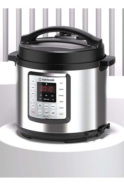 Nutricook Stainless Steel Smart Pot Eko 9 In 1 Instant Programmable Electric Pressure Cooker