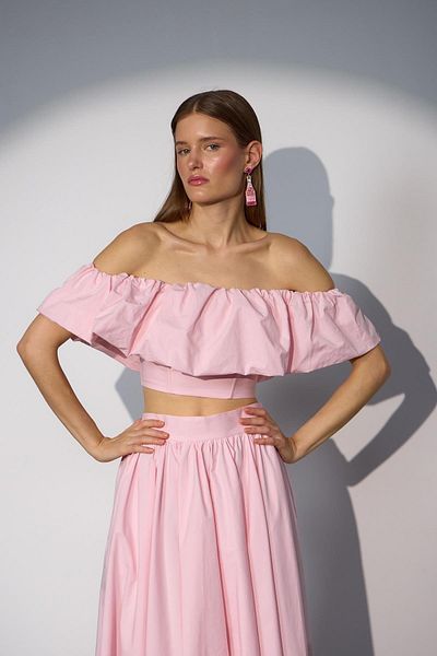 NOK İSTANBUL Pink Flamenco Bustier