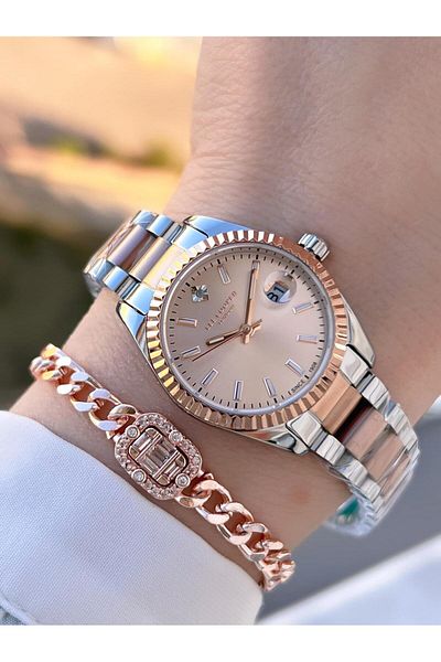 Lee Cooper Elite Series Steel Band Water Resistant Women Wrist Watch Blc08126.510