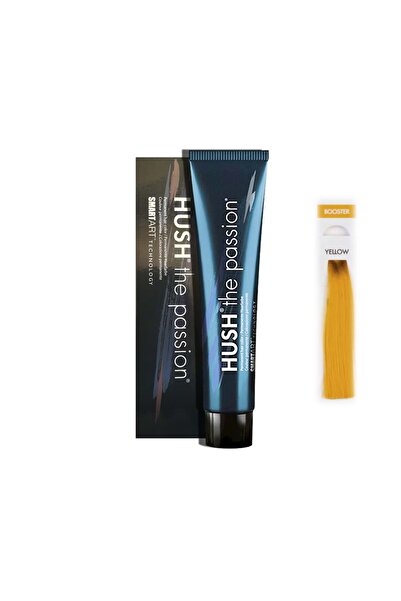 HUSH Yellow Sarı The Passion Smart Saç Boyası 60 ml Oksidan Bir Çift Eldiven