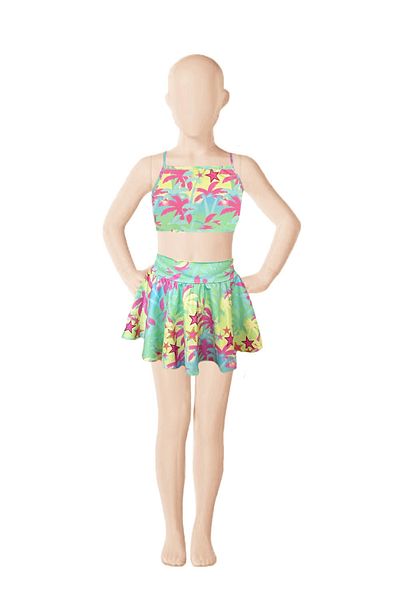 By Piera Quick Dry Girls Σετ μαγιό μπικίνι - 4 τεμάχια 86670