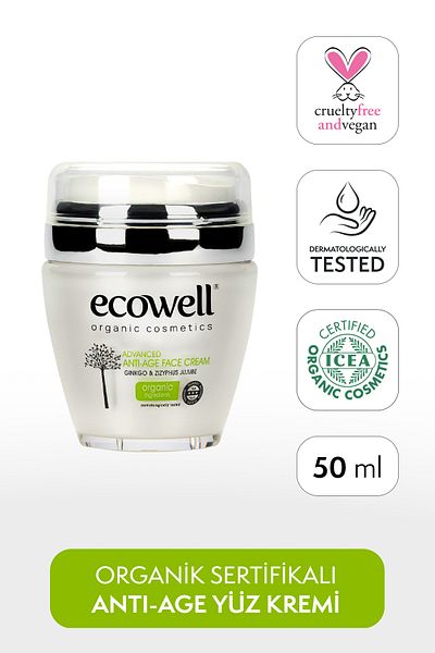Ecowell Diamond Series - Gincolu Anti-Aging Face Care Cream 50ml