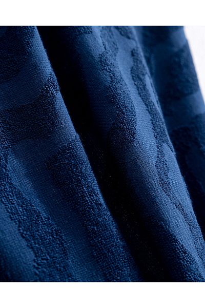 Madame Coco Saber Strandtuch, 100 % Baumwolle, Marineblau, 70 x 150 cm