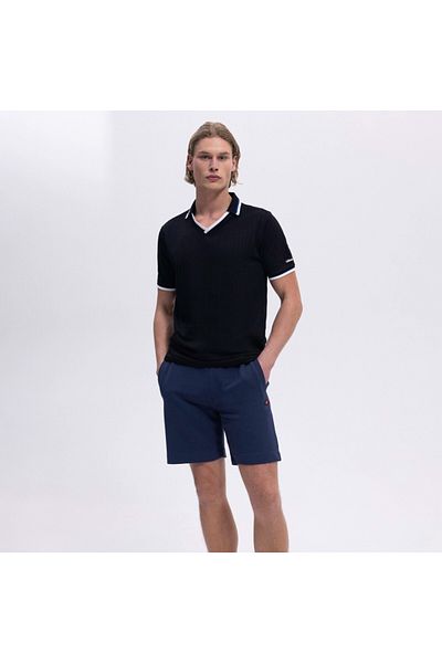 Ellesse Sartorıa Μαύρο Ανδρικό T-shirt Em491