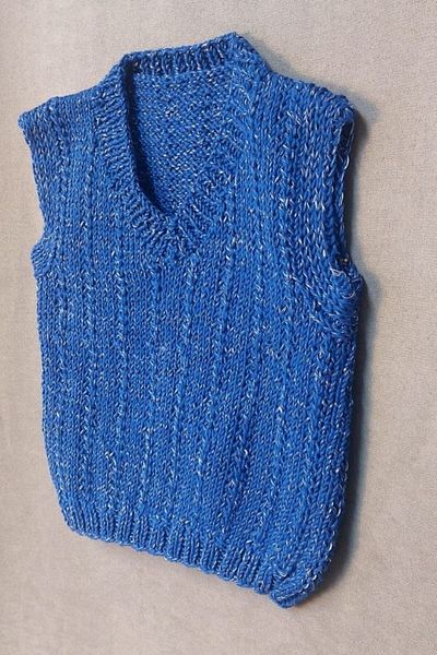Uretti - Talia 8659 8114 Hand Knitted Navy Blue Boy's Sweater - Age 2