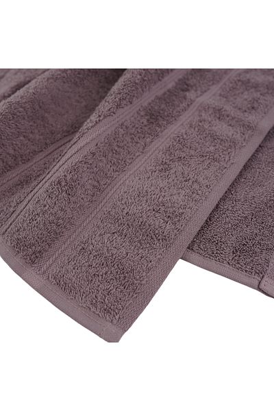 Class Home Collection Set 2 prosoape foarte absorbante, 100% bumbac, 580 g/m², 50x100 cm + 70x140 cm, Damianos, Liliac