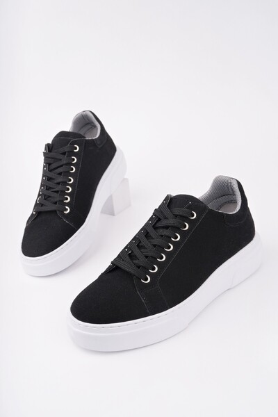 MUGGO Zeyn Thick Sole Lace-Up Men's Casual Sneaker Sports Shoes