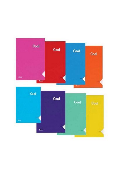 KESKİN COLOR Cool A4, 60 de coli, copertă din PP, caiet de școală ( 321842 -99)