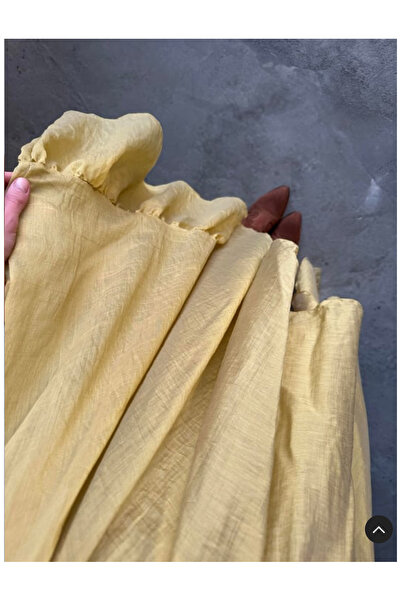 Bak'ap Fusta asimetrică din tul boem cu căptușeală premium