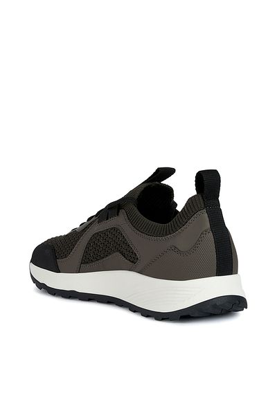 Geox Tenis U Terrestre cu detalii din piele verde pentru bărbați U35eya06kekc3391