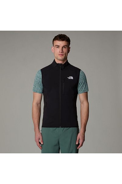 THE NORTH FACE Vestă neagră Nimble pentru bărbați (NF0A8CD7JK31)