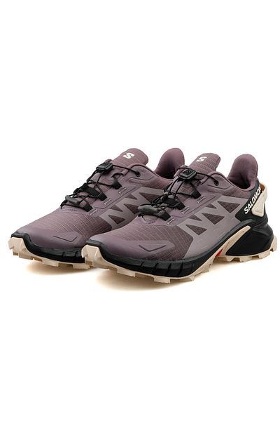 Salomon Supercross 4 Women's Gray Outdoor Running Shoes L47205200
