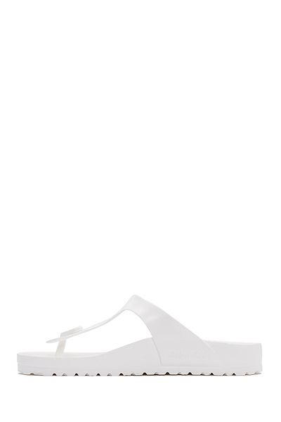 Birkenstock Papuci albi pentru bărbați Gizeh Eva Flip Flops E 128221