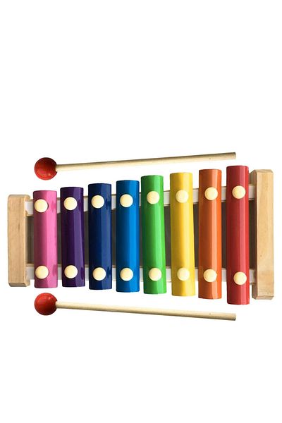 Midex Ksl-72 Weaving Tool Wooden Xylophone 8 Notes Educational Musical Instrument for Children