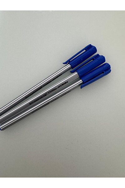Pensan Tükenmez Kalem Triball 1.0 MM Bilye Uç Mavi (6 Adet)