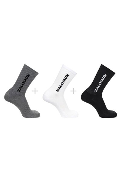 Salomon Everyday Crew 3-pack Unisex πολύχρωμες κάλτσες casual στυλ Lc 2086200