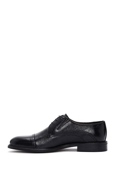 Derimod Black Leather Men's Classic Shoes - Lace-up 24sfd6002ft