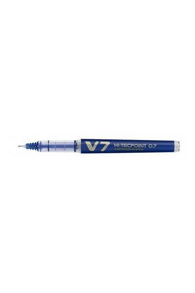Pilot V7 Hi-Tecpoint Refillable Rollerball Pen 0.7 Blue
