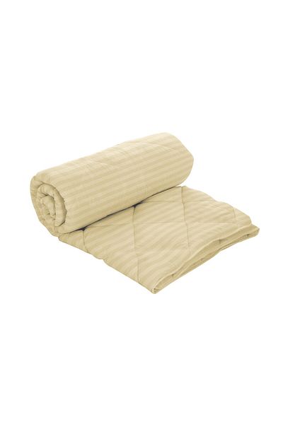 ALCAM Damask Ivoire Quilt 180x200 Cm, Bamboo Filling, 300 G/sqm