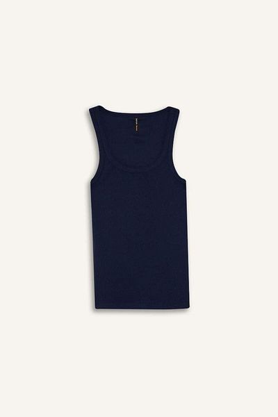 DeFacto New Season Slim Fit Slim Fit Basic Plain Round Neck Ribbed Camisole Undershirt