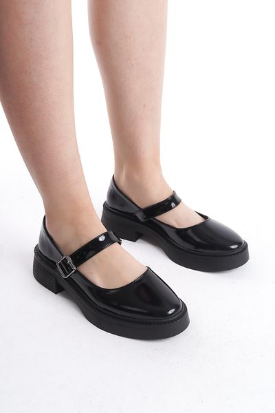 Shoesers Дамски мокасини с дизайн Ballerina - мокасини с една катарама