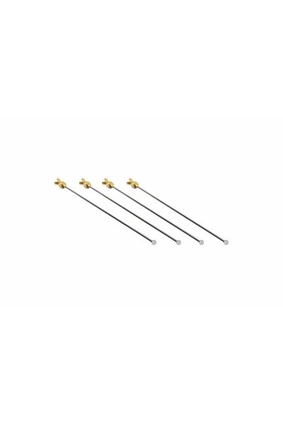 Porland Shiraz Pineapple 4-Piece Cocktail Stirrer 21cm