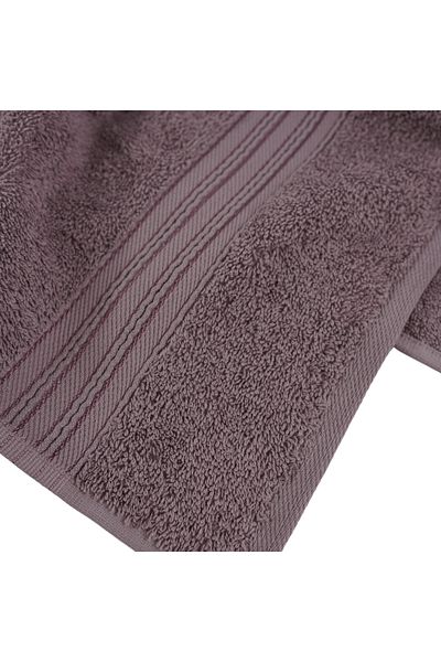 Class Home Collection Set of 2 absorbent towels, 100% Cotton, 500 gsm density, 50x100cm + 70x140 cm, Sundew, Lilac