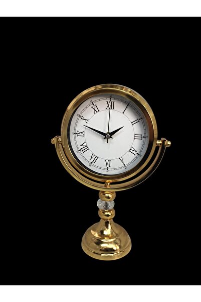 Platin Saat Kristal Masa Saati